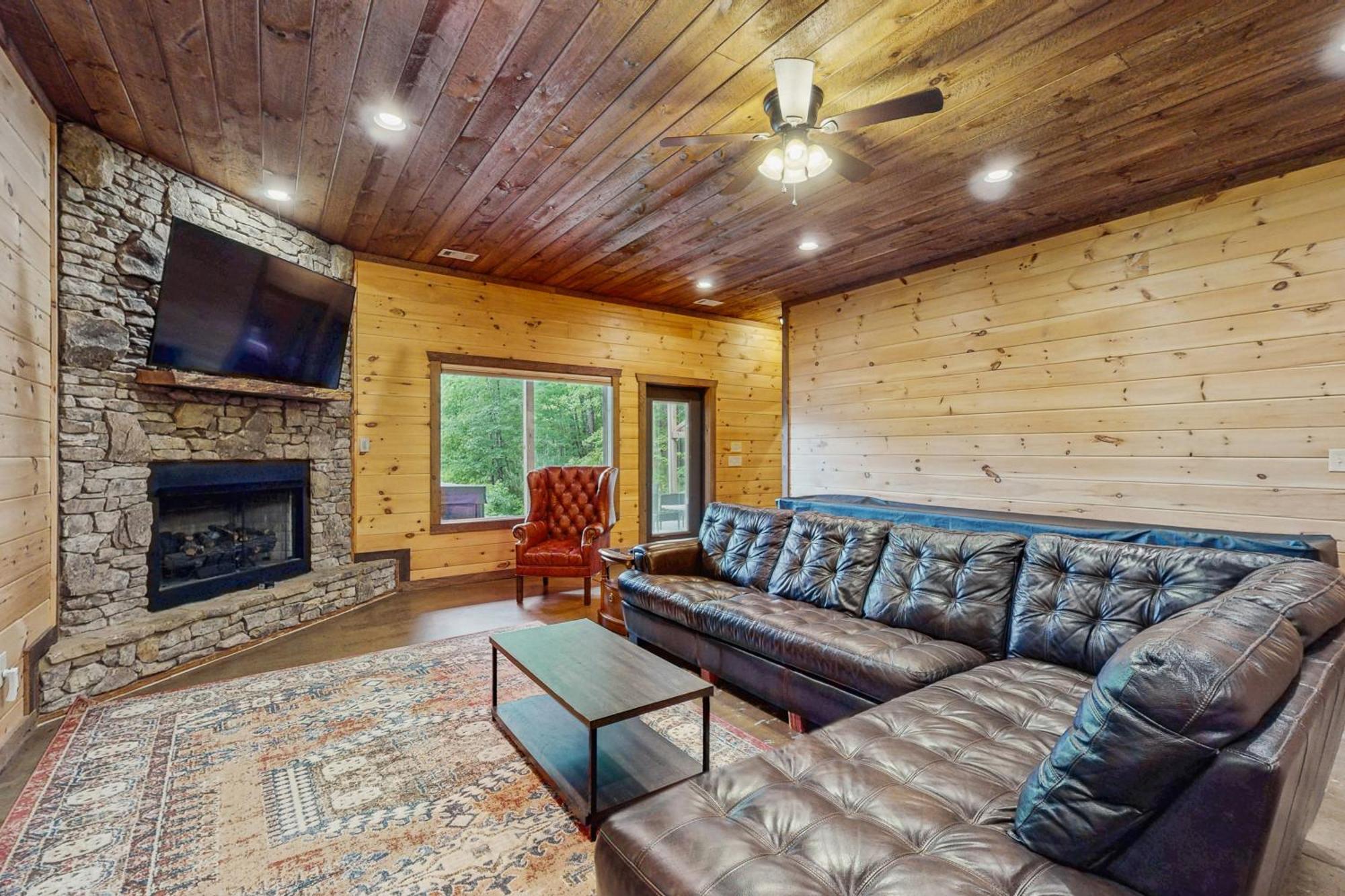 Villa Whispering Woods Blue Ridge Exterior foto